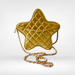 Chanel  Walk of Fame Star Bag Quilted Metallic Lambskin