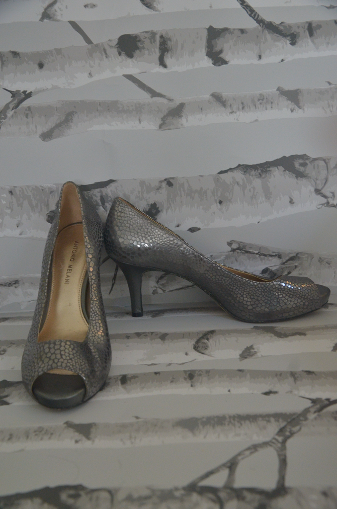 Antonio melani 2025 silver heels