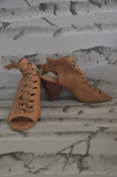 Vince Camuto - Tan Gladiator Wedges - Size 10
