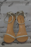 Michael Antonio - Silver Strap Heels - Size 10