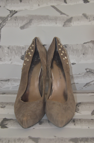 Marc Fisher - Suede Platform Pumps - Size - 10