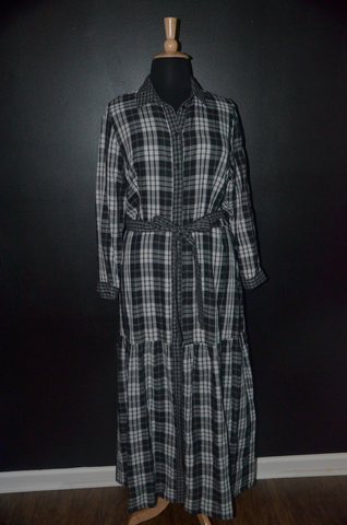 Eloqu II - Plaid Wrap Dress - Size 18