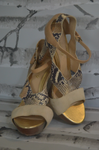 Boutique 9 - Snakeskin Pumps - Size 10