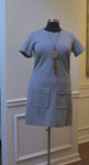 Banana Republic - Short Sleeve Mini Dress With Pockets - XL