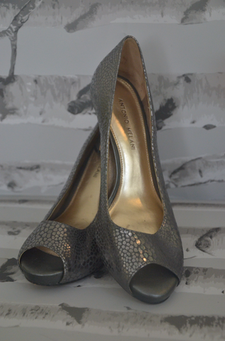 Antonio melani hot sale silver heels