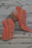 Vince Camuto - Gladiator Peep Toe - Size 10