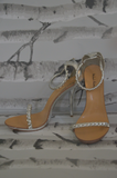 Michael Antonio - Silver Strap Heels - Size 10